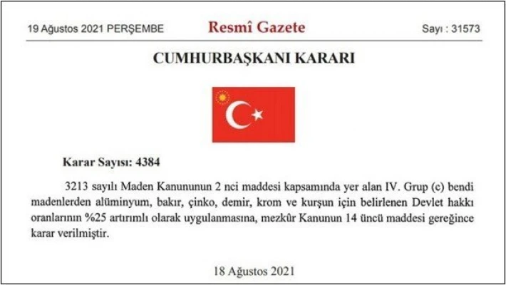 İşte güncel define arama yönetmeliği