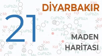 DİYARBAKIR Maden Haritası