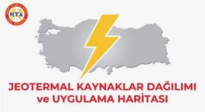 TÜRKİYE JEOTERMAL KAYNAKLAR DAĞILIMI VE UYGULAMA HARİTASI